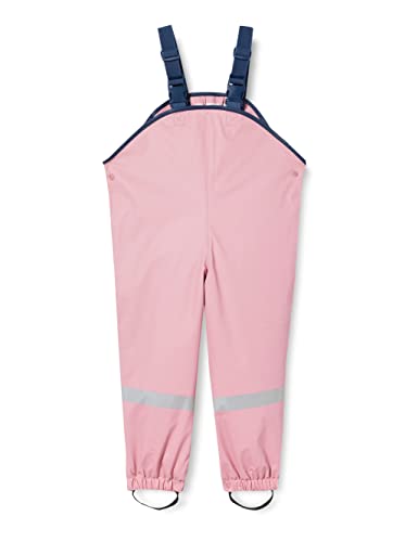 Playshoes Salopette de Pluie imperméable Unisexe pour Enfant, Rose Pastel., 116 cm