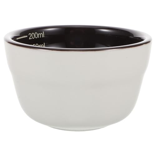 Opiniones de Herramientas de medida y cata los preferidos por los clientes. 37 JEWEDECO Taza Medidora de Porcelana para Café 200 Ml Cuenco Pequeño para Cata de Café Herramienta Precisa para Medir Granos y Agua Adecuado para Profesionales y Aficionados