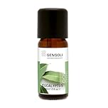 SENSOLI Eucalyptus Essential Oil 10ml – 100% Pure Eucalyptus Globulus, Amber Glass Dropper Bottle – Aromatherapy Essential Oil for Diffusers, Massage & DIY Blends
