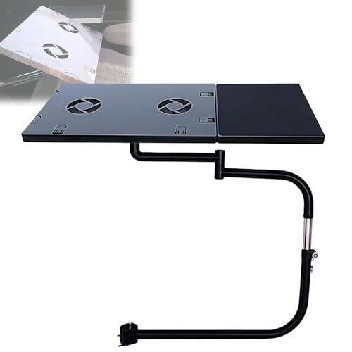 Support ergonomique réglable pour ordinateur portable avec support de chaise pour un confort et une productivité améliorés