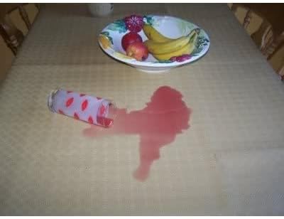 200 cms x 137 cms Of Ivory Heat/Scratch Resistant Table Protector Cloth Wipeable