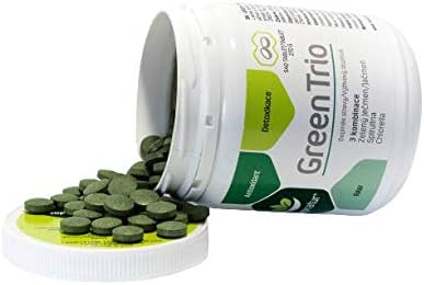 Green Trio Superfood - All-in-One Antioxidant and Detox Supplement, Immune and Energy Booster - Digestive Health Cleanse - 540 Capsules