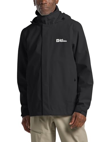 Veste Trailtime 2L Jack Wolfskin Hommes contre la pluie en rando