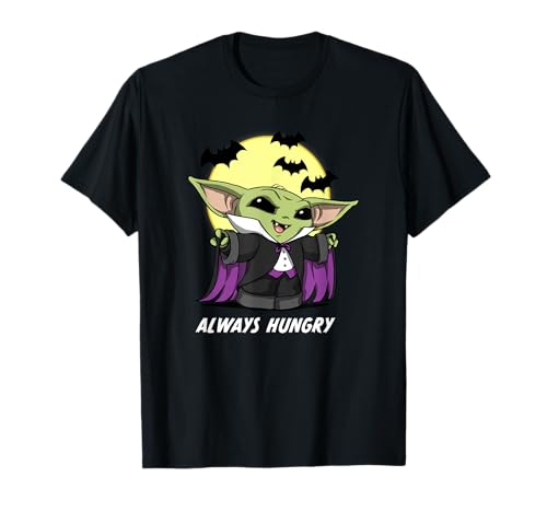 T-shirt Grogu The Mandalorian imprimé graphique résistant pour Halloween