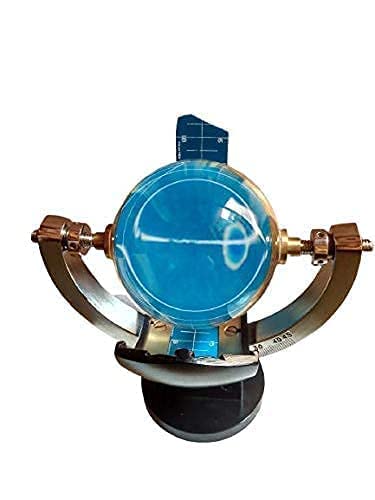 OVERSEAS MART Vintage Weather Sunshine Recorder Having Crystal Balls-image-9