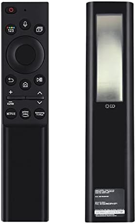 Fourmor Original Voice Remote Control - BN59-01357A Solar Charging for Samsung 2021 and 2022 and2023 Smart TVs. Also Bn59-01358F Full Function Replacement