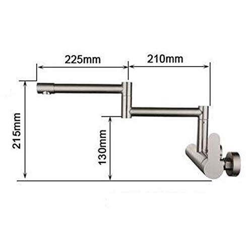 Robinet brossé avec rotation totale pour simplifier votre vaisselle - 6