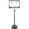 Basketbalring, Verstelbare Draagbare Basketbalset, Basketbalstandaard, Basketbalsysteem Met Rollende Wielen, In Hoogte…