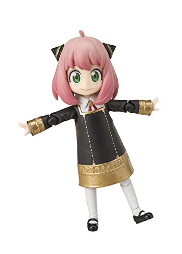 Bandai Tamashii Nations - Anya Forger (Uniform Ver.) Spy X Family, Spirits S.H.Figuarts, Anya Forger (Uniform Version), 3.1 Inch