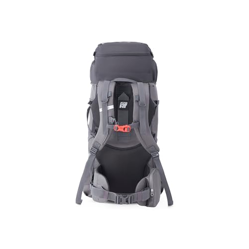 Image of American Tourister Yeti Pro | 60 Ltrs | 1 Compartments | Bottle Pocket | Ergonomic Padded Back Panel & Shoulder Straps | Rucksack | 1 Year International Warranty | Black