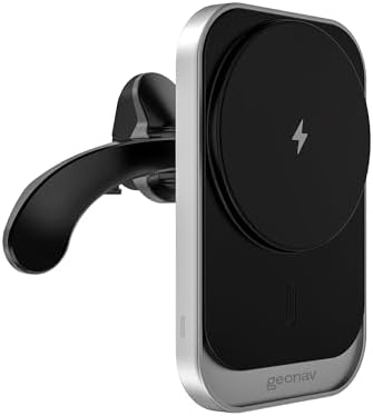 Geonav Carregador Veicular Magnético por Indução até 15W, compatí...