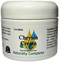 Naturally Complete Chrysin Cream | For Men and Women 2 oz. Jar