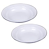 Bassine émaillée - surface lisse, facile à nettoyer et à utiliser, facile à transporter et à ranger à la maison, vaisselle en émail domestique