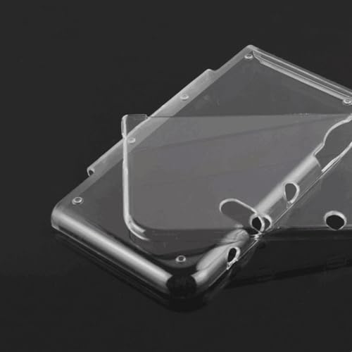 Image of Hzxkqmil Transparent Protective Case for Nintendo New 3DS XL /LL Console | Clear Crystal Hard Case Protective Cover + 1 Set Screen Protectors Film Accessories for New 3DSXL LL
