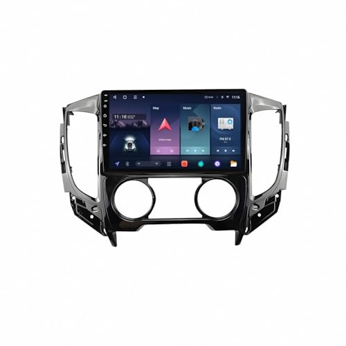 Image of Sat Navs, Gps Navigator Sat Nav for Mitsubishi Triton L200 2015-2019 Motorcycle Nav Hd Gps System, Postcode Search, Voice Guidance, Speed Camera Alerts & Poi, 4 Core 1G+16G