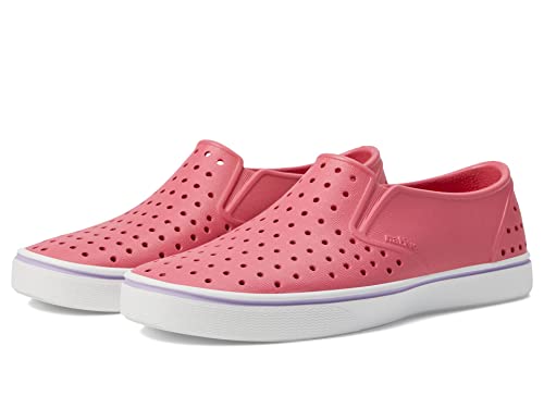 Native Shoes Kids Miles Slip-On Shoes For Kids – Little And Big Kids – Eva Lining – Odor-Resistant Dazzle Pink/Shell White/Healing Purple 1 Little Kid M #TOP3