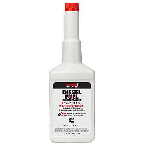 Power Service Diesel Fuel Supplement +Cetane Boost - 12 Ounce