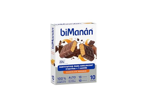 BIMANÁN - Barritas Sustitutivas equivalentes a una comida. Ayudan a