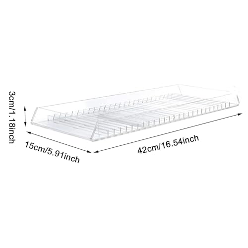 Porte-CD acrylique stable et robuste pour 25 disques