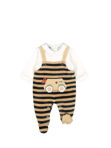 Combinaison enfant beige Melby vêtement une pièce coton 22n2100