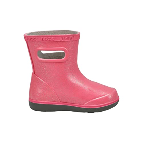 Bogs Girls Kids' Skipper Ii Rain Boot, Pink, 4 Toddler #TOP3