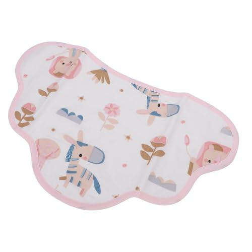 Phefop Babero Borul Suave y Transpirable para bebé, Trapo Absorbente de Algodón para el Sudor, Adorable Diseño en Forma de Nube para y Bebés (#1)