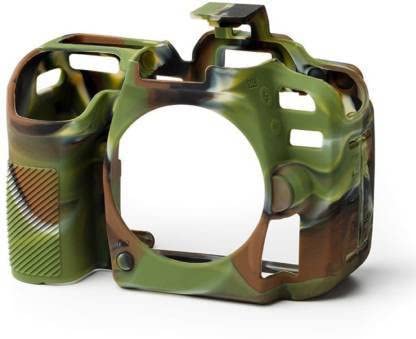 Silicon Cover Protective Camera case Cover Compatible for Nikon D7500 (Camouflage)-image-11