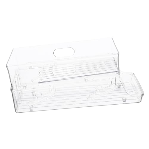 Mikinona Beverage Can Storage Organizer Can Holder for Refrigerator Soda Dispenser Bin