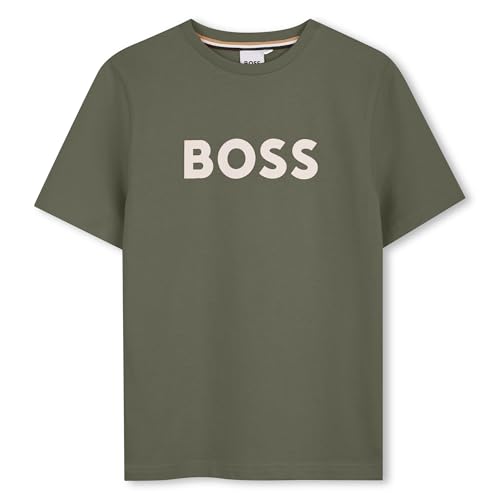 T-shirt garçon Boss J52711 avec finitions premium haut de gamme