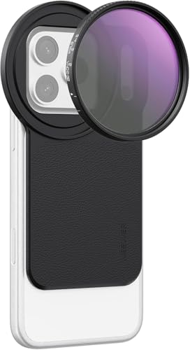 NEEWER 6.9�C���` ���C���X�}�z�����Y�t�B���^�[�}�E���g�A�_�v�^�[ �o�b�N�v���[�g�A�N�Z�T���[/67mm��ND�t�B���^�[(ND 2-32)�t�� ���� MagSafe iPhone 12/13/14/15/16/17 Pro Max&14/15/1