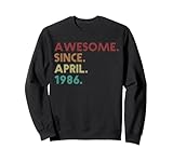 Photo Gallery fantastico da aprile 1986 divertente 39° compleanno felpa Photo Gallery fantastico da aprile 1986 divertente 39° compleanno felpa