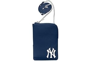MLB Pebble Smart Crossbody Purse New York Yankees