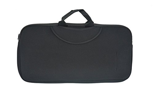 Printer Sleeve,Orchidtent Portable Soft Neoprene Sleeve Carrying Travel Case for Canon PIXMA iP110 and Canon PIXMA iP100 Portable Printer/Mobile Photo Pinter and Power Adapter & Cable Black - Thumbnail 6