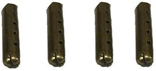 Metal Aglets (Tips for Shoelaces) - 4 pack