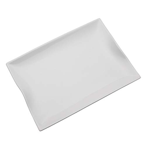 Everyday White 5278266 by Fitz and Floyd Servierschüssel und Servierplatte mit rechteckigem Griff, Porzellan, Weiß 5 Everyday White 5278266 by Fitz and Floyd Servierschüssel und Servierplatte mit rechteckigem Griff, Porzellan, Weiß