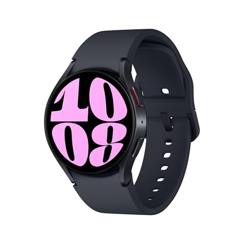 Samsung Galaxy Watch6 Smart Watch, Fitness Tracker, LTE, 40mm, Black, 3 Year Extended Warranty (UK Version)