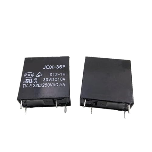 Relais 12V JQX-36F-012-1H 12VDC 10A 4PIN composant electronique de rechange