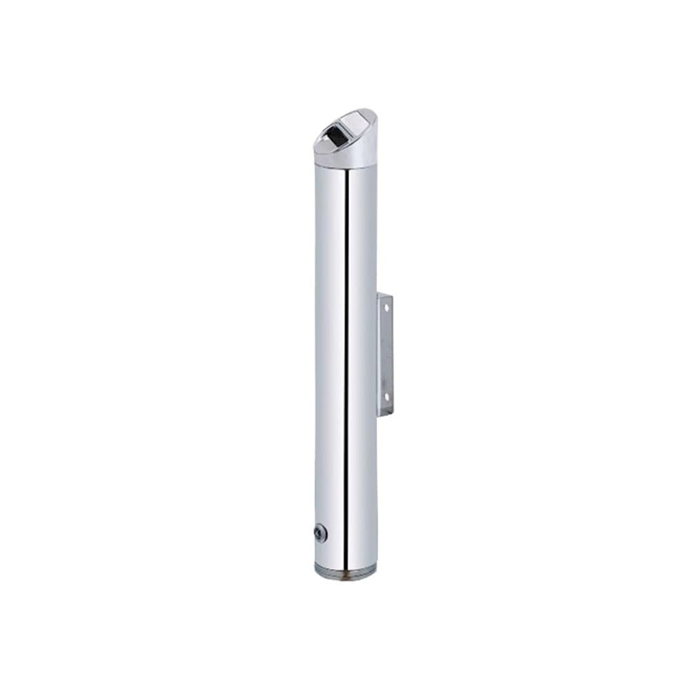 Stand ashtray Lockable Wall Mounted Ashtray Stainless Steel Ash Pillar for Outside Pub Garden Pillar