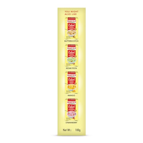 Image of Weikfield Custard Powder - Vanilla, 100g (Pack of 3)