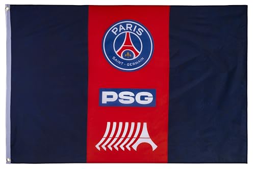 Drapeau PSG - Collection officielle PARIS SAINT GERMAIN - Taille 150 x 100 cm