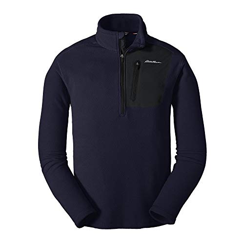 Eddie Bauer Men's Cloud Layer Pro 1/4-Zip Pullover, Atlantic Regular S