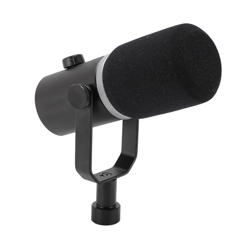 PM1 USB XLR Dynamic Microphone, Studio Metal Mic, Voice Isolating RGB Light Mute Buttons Headphones Jack Design, for Podcasting Gaming Streaming Recording