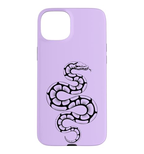 Ball Python Sketch �~�j�}���X�g�X�l�[�N-���C���b�N �X�}�z�P�[�X iPhone 15 Plus �p