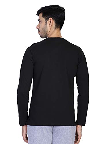 Image of DYCA by Bodycare Men's Cotton T Shirt | Round Neck | Full Sleeve | Regular Fit