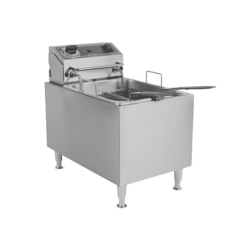 Globe PF16E Countertop Fryer - Electric, 16 lb. Oil Capacity