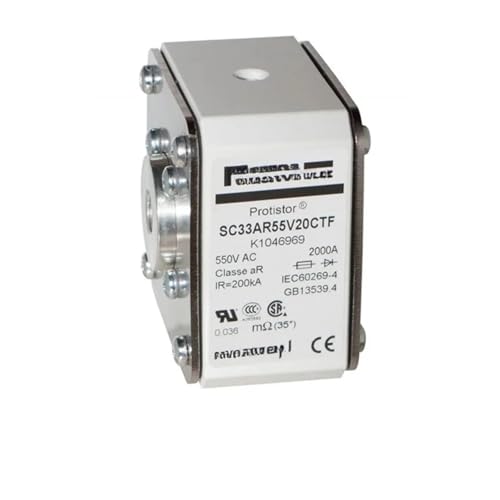 Fusible SC33AR69V10CTI contre les surcharges électriques et pannes de machines d'usine