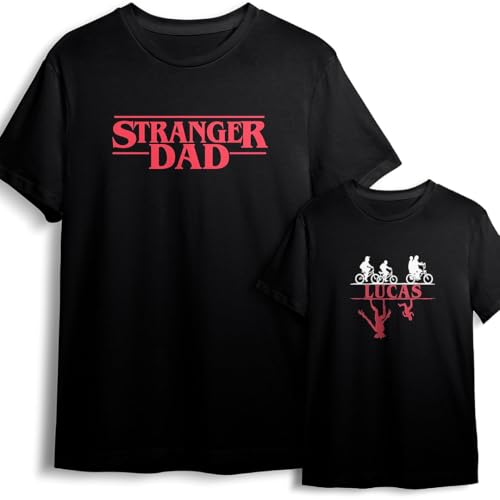 EVYRE | Regalo Día del Padre | Camisetas Personalizadas Hombre + Body Bebe Personalizado o Camiseta Infantil | 100% Algodón | Conjunto Padre e Hijos | Camisetas Divertidas Dad