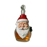 Jarra de alcohol – Decoración navideña de temporada con Papá Noel, jarra de whisky de – para coleccionistas organizadores de fiestas bar en casa reunión familiar escaparate