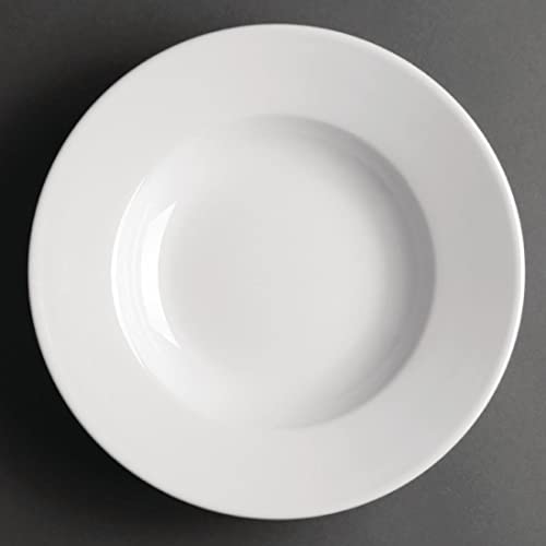 Olympia Athena Hotelware Omrande Soep/Pasta Bowl - 210ml 7oz 228mm 9" (Doos 6) - Afbeelding 4
