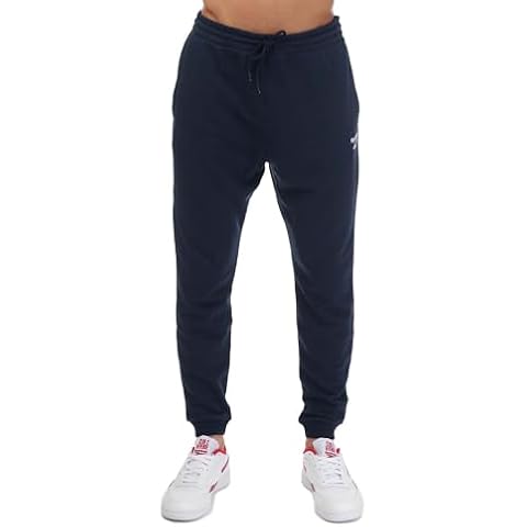 Reebok Men's French Terry Jogger, Vector Navy Cover